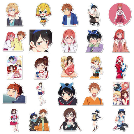 These stickers are your beloved characters are for personalizing your items. If you are looking for more Rent A Girlfriend Merch,We have it all! |Check out all our Anime Merch now!