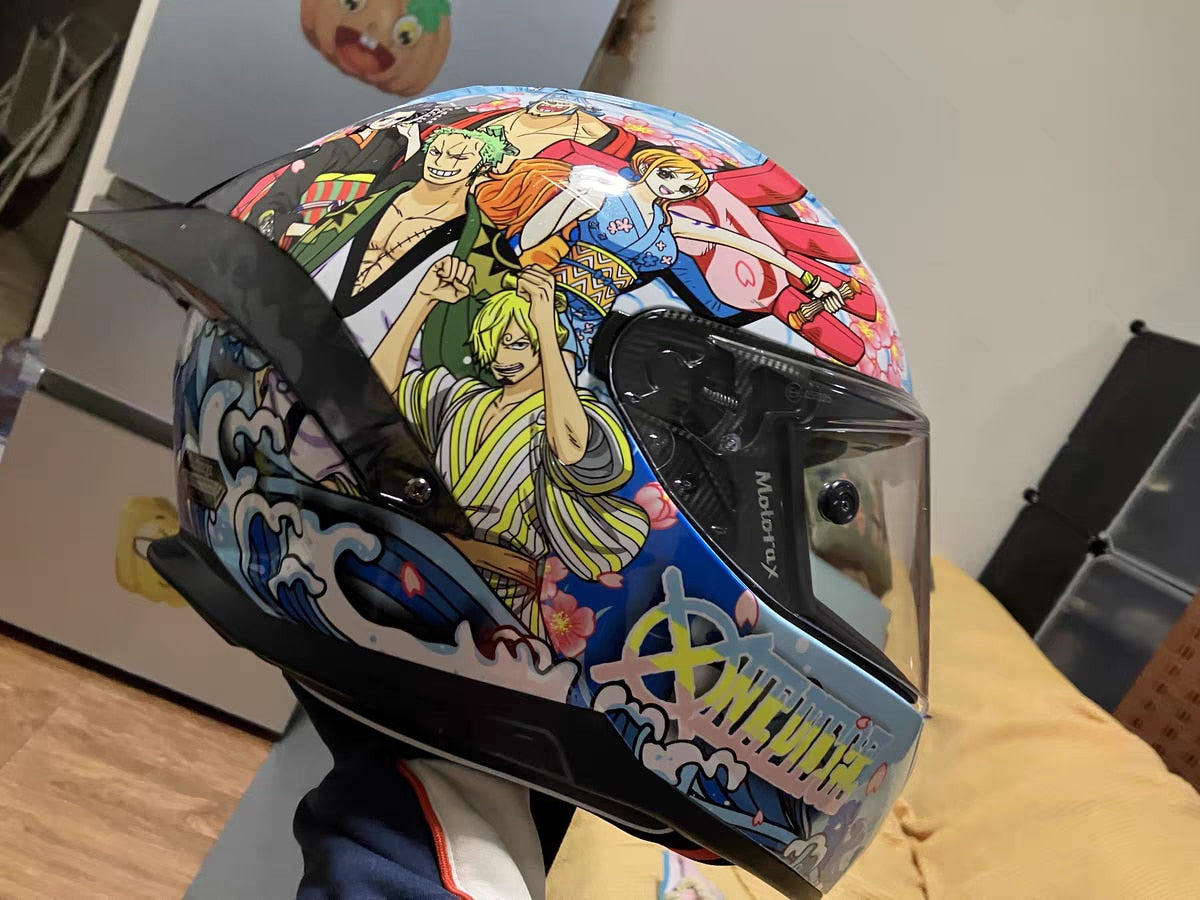 One Piece Grand Line Voyager Full-Face Motorcycle Helmet