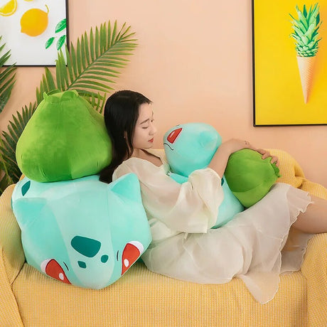 Collect you very own pillow. Show of your love with our Bulbasaur Anime Pillow | If you are looking for more Bulbasaur Merch, We have it all! | Check out all our Anime Merch now!