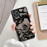 Demon Slayer Kimetsu No Yaiba Anime Matte Coque Case For iPhone 14 13 12 11 Pro Max SE Mini XS X 7 8 Plus Shockproof Clear Cover, everythinganimee