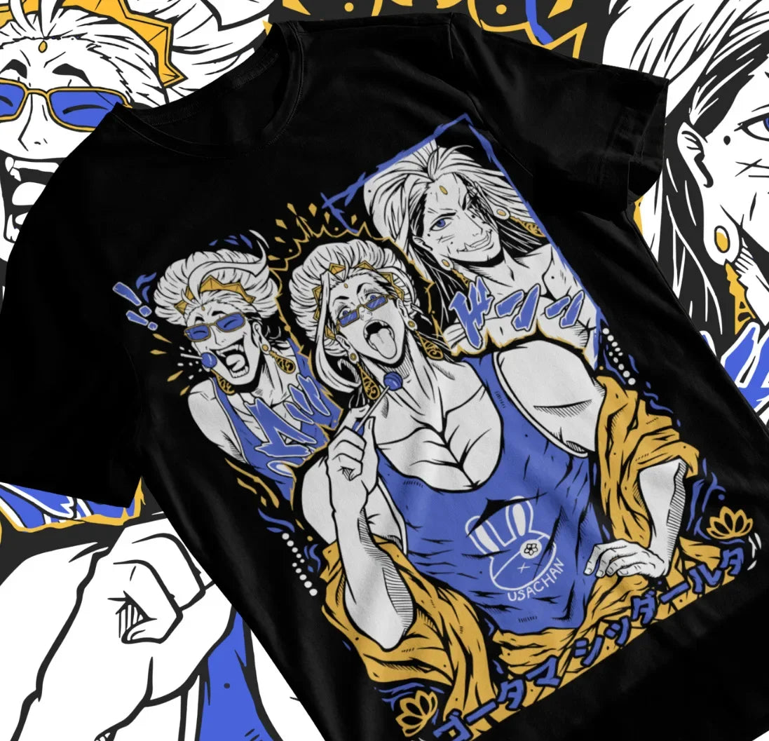 Here at Everythinganimee we have only the best anime merch! Free Global Shipping.
Unleash the power of the Record of Ragnarok with this amazing tee. Featuring a bold and intense design.