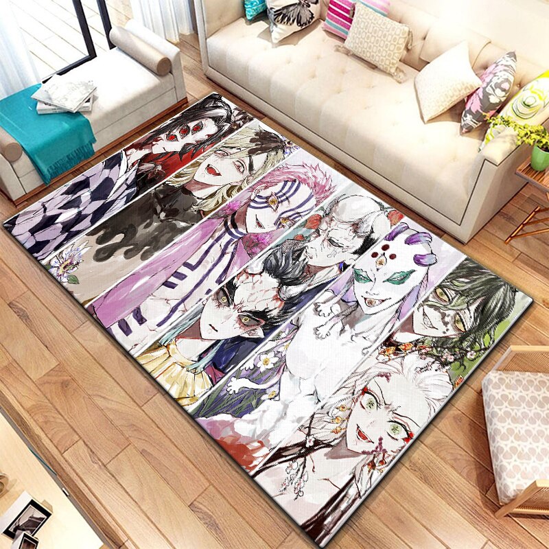 Demon Slayer Beautiful Painting Carpet