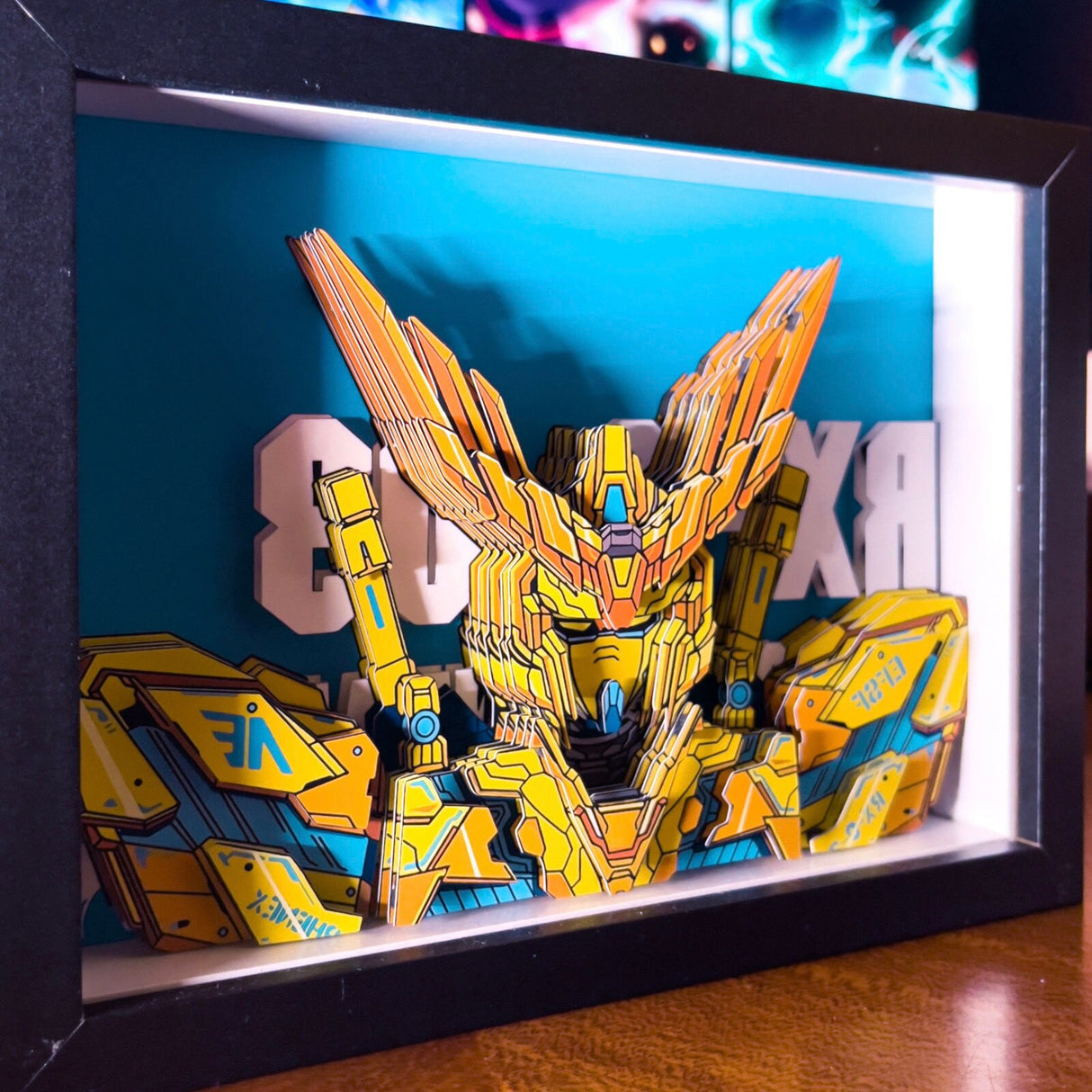 Gundam Mech Warrior 3D Photo Frame