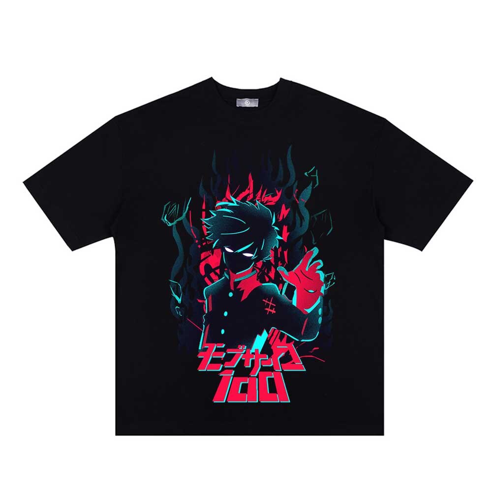 Mob Psycho 100 washed style shirts