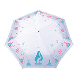 Hatsune Miku Color-Changing Folding Umbrella - Embrace Rainy Days with Vocaloid Style!