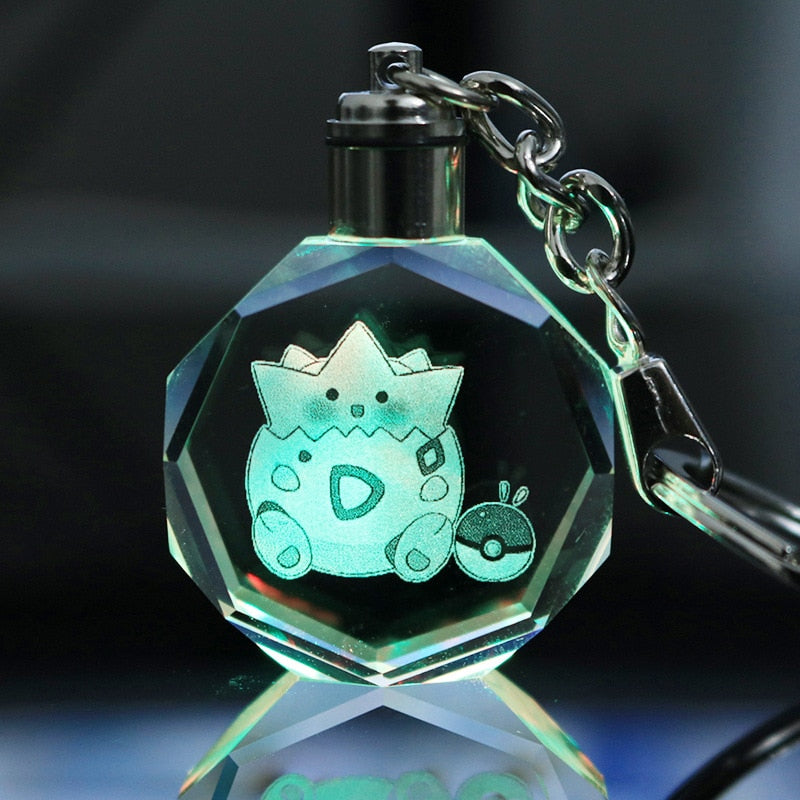 Pokemon Crystal Luminous Keychains