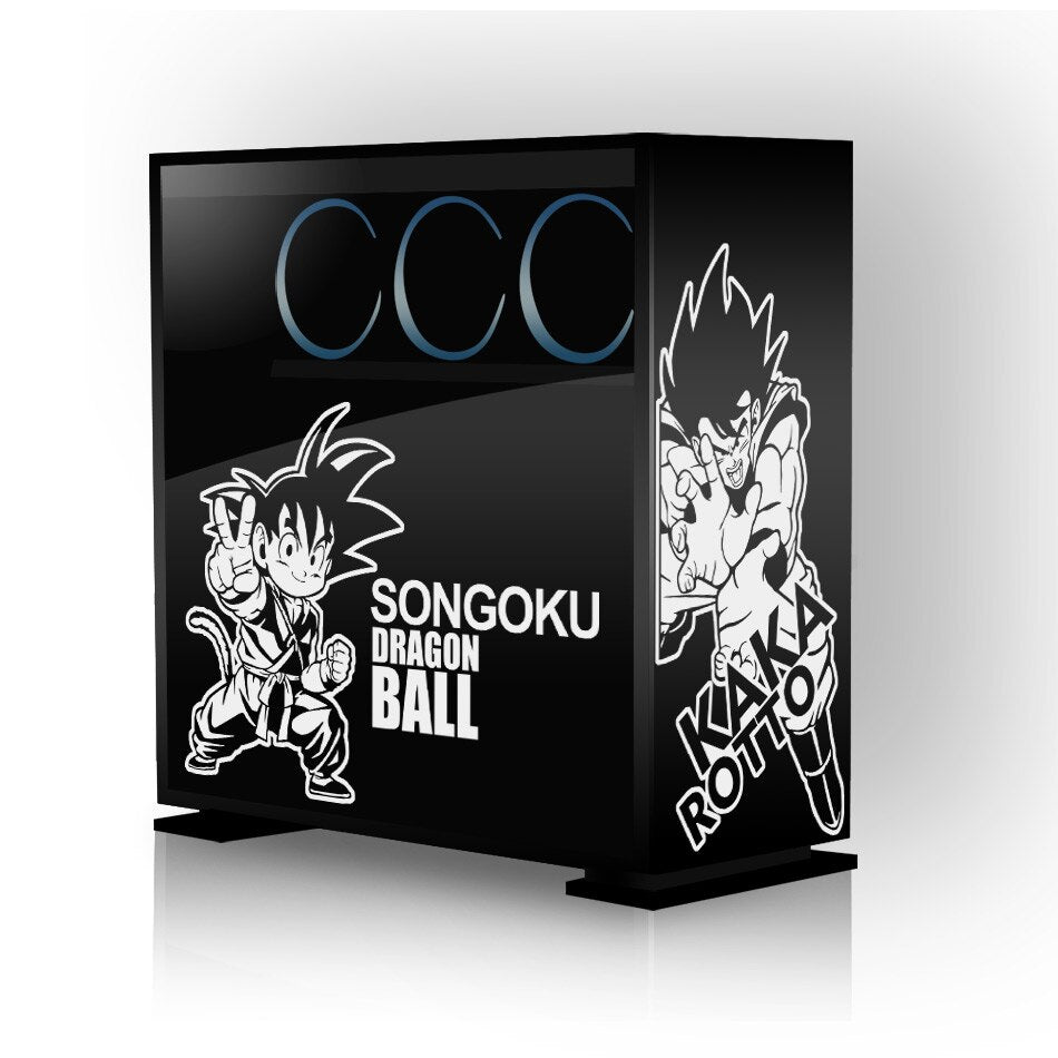 Dragon Ball PC Case Stickers