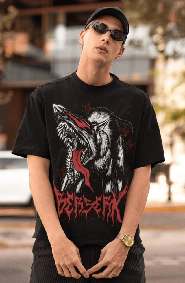 This tee captures the magic of Guts. If you're looking for more Berserk merch, we have it all! Check out our anime merch now—free shipping!