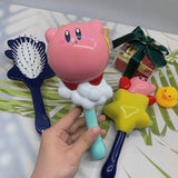 Kirby Cartoon Airbag Comb Printing Children's Comb Massager Hairdressing Comb Anti-static Cute Girls Portable Air Cushion Comb, everythinganimee