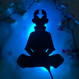 Mystic Elements: Aang Silhouette Lamp