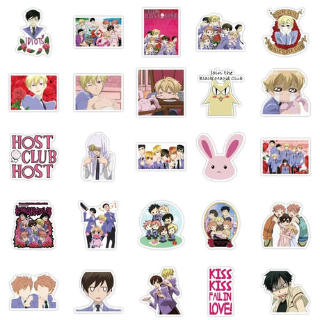 Get your hands on the cutest stickers ever with our Ouran High School Host Club Stickers | Everythinganimee has the best anime merch in the world.