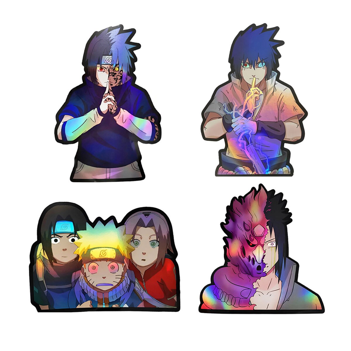 Naruto Holographic Sticker Set