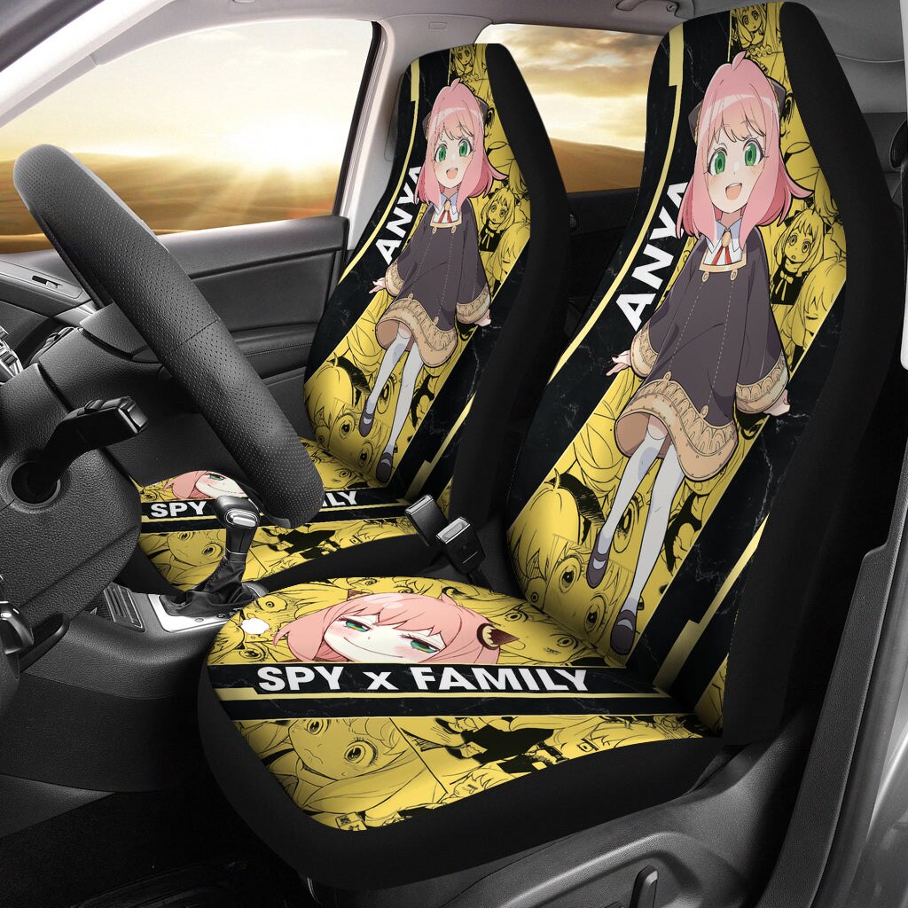 Spy X Family Custom Car Seat Covers