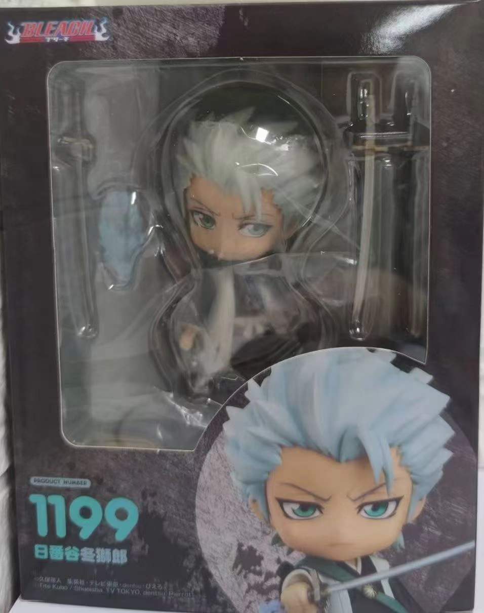 Cartoon Bleach Hitsugaya Toushirou Anime Figures Children Toys Action Figure PVC Kawaii Model Juguetes Ornaments 10cm Figma, everythinganimee