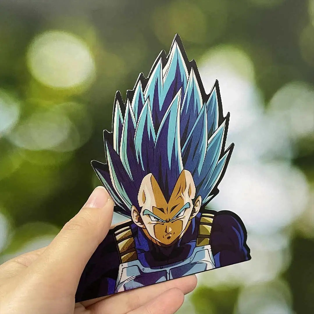 This electrifying sticker captures the essence of Goku, in a dynamic 3D effect. If you are looking for more Dragon Ball Z Merch, We have it all!| Check out all our Anime Merch now!