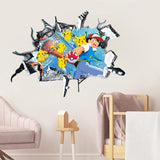 Pokemon 3D Wall Stickers