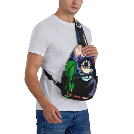 This sling bag merges is ideal for the ardent anime fan on the go. | If you are looking for more Yu Yu Hakusho Merch, We have it all! | Check out all our Anime Merch now!