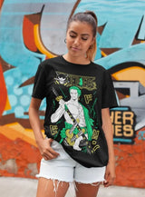 This vintage tee features the iconic character Zoro from One Piece, perfect for fans. If you are looking for more One Piece Merch, We have it all! | Check out all our Anime Merch now!