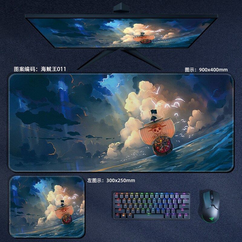 One Piece Mouse Pads