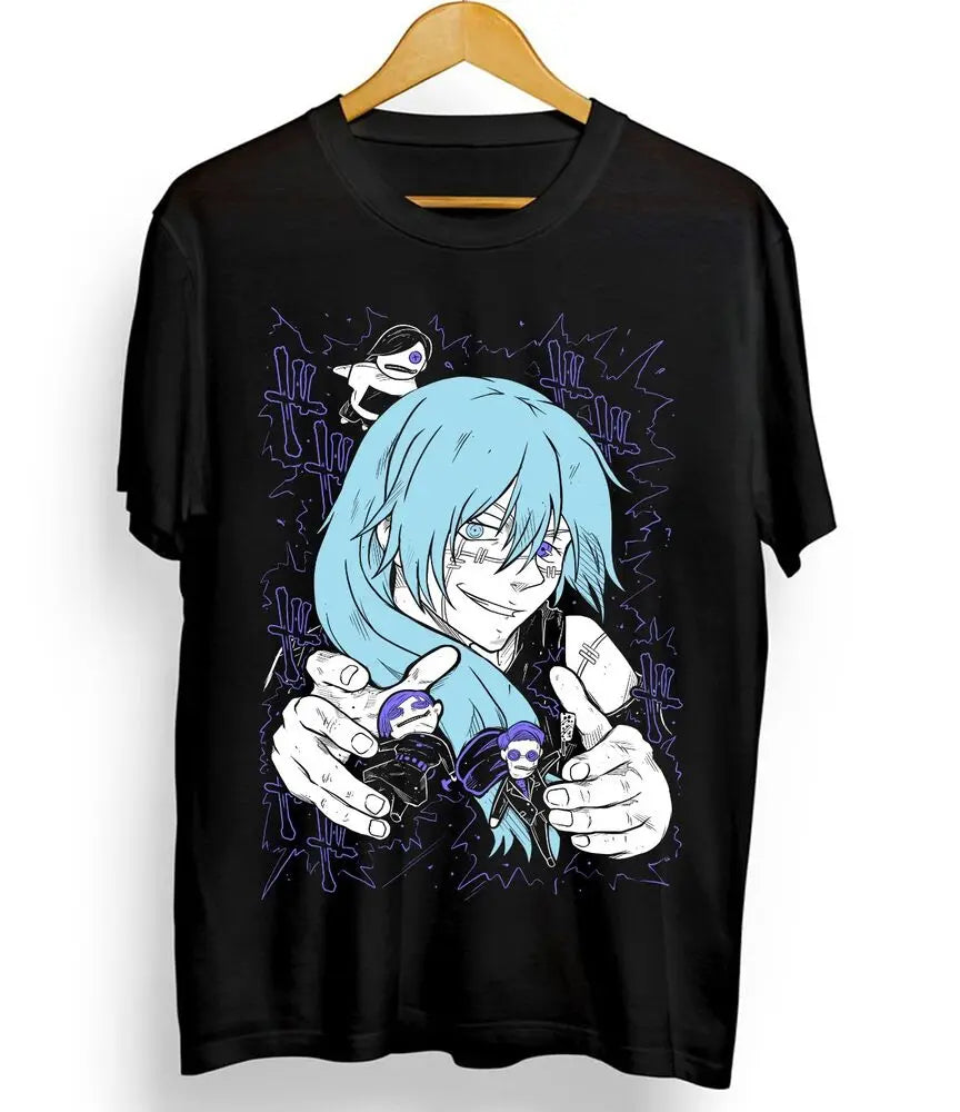 This tee captures the magic of Mahito. If you're looking for more Jujutsu Kaisen merch, we have it all! Check out our anime merch now—free shipping!