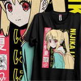 This tee captures the magic of Nijika Ijichi. If you're looking for more Bocchi The Rock merch, we have it all! Check out our anime merch now—free shipping!