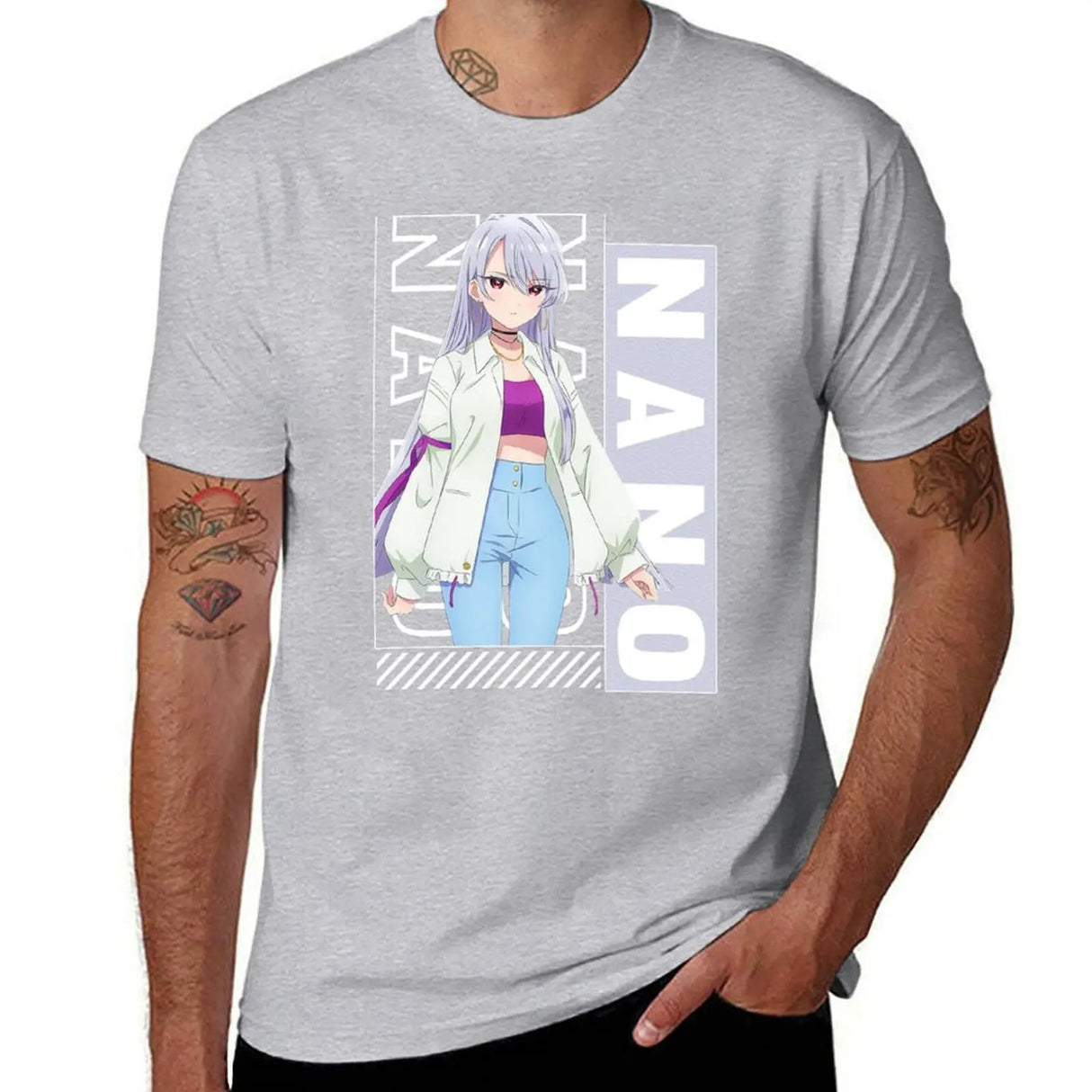 Here at Everythinganimee we only have the best shirts in the world! Unleash your inner cuteness with the Nano Tee, featuring an iconic, vibrant design from The 100 Girlfriends that anime fans will instantly recognize. 