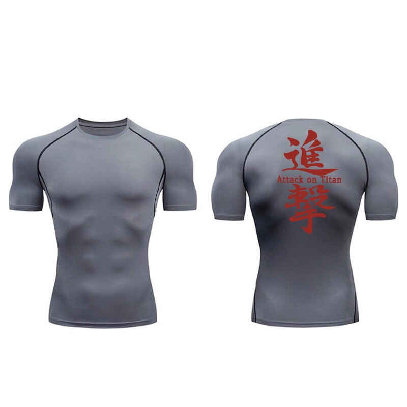 Attack On Titan Compression Shirts - Unleash Your Titan Strength!