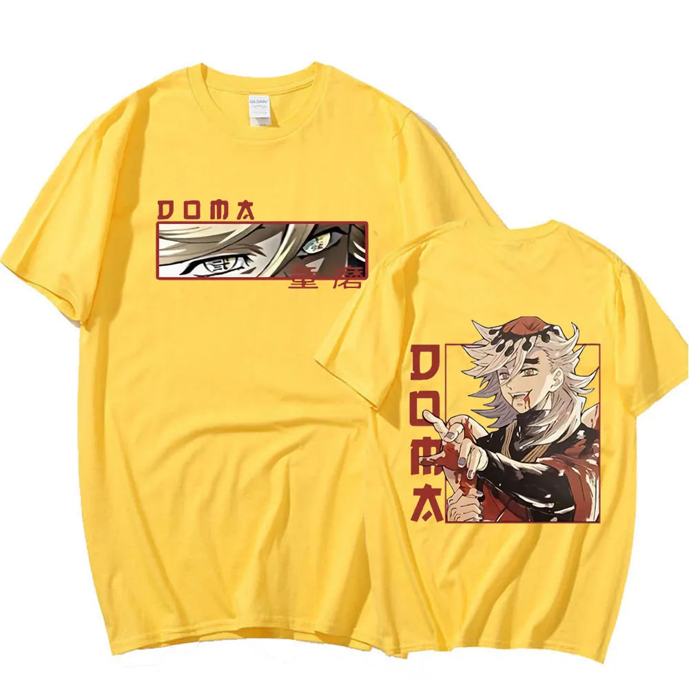 Step into the haunting world of Demon Slayer with our Demon Slayer Douma T-Shirt. If you are looking for more Demon Slayer Merch,We have it all!| Check out all our Anime Merch now!