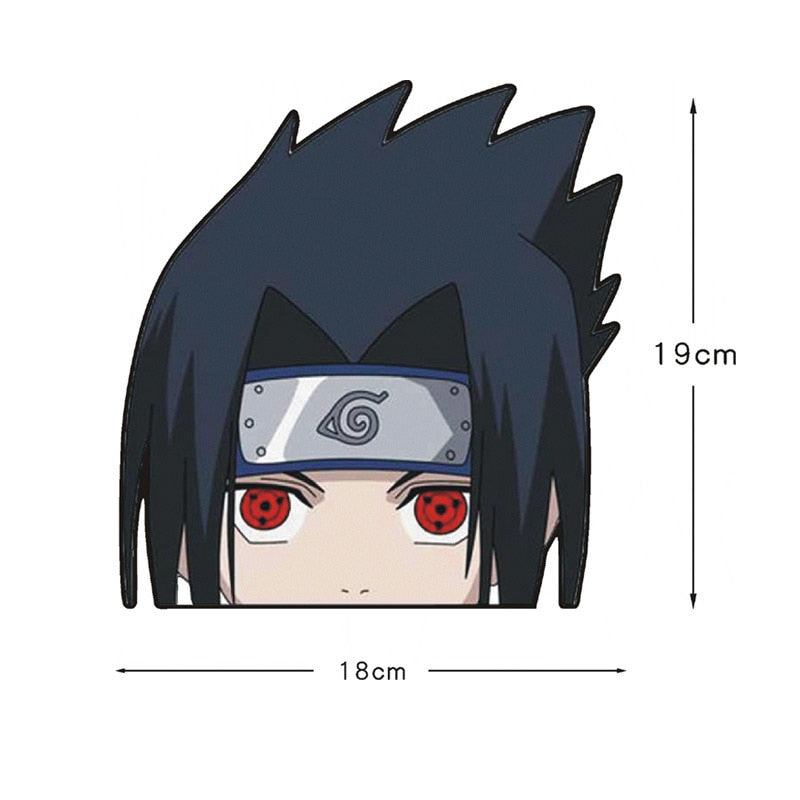 Naruto Peeker Car Stickers