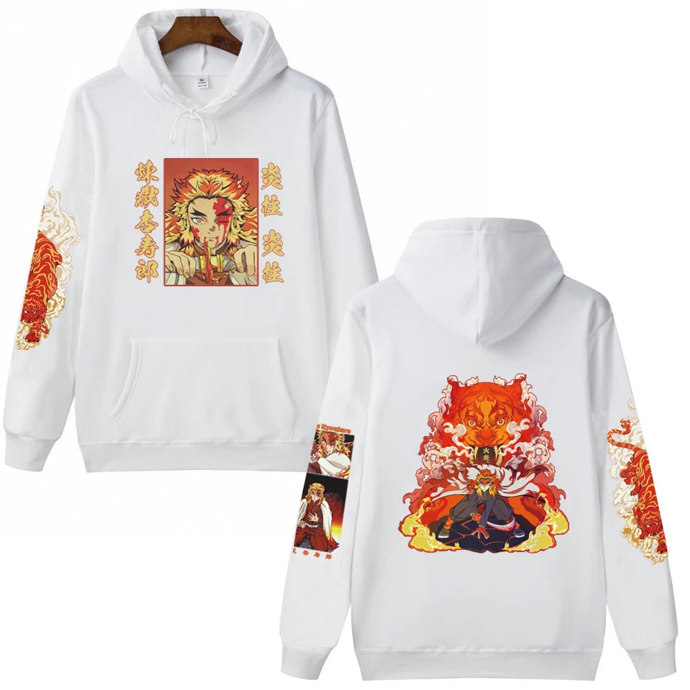 This hoodie is versatile enough to keep you comfortable in both spring & autumn. If you are looking for more Demon Slayer Merch, We have it all!| Check out all our Anime Merch now!