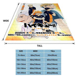 Haikyuu Coral Fleece Plush Blankets