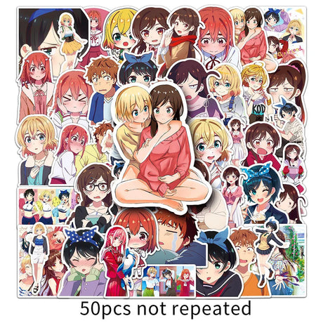 These stickers are your beloved characters are for personalizing your items. If you are looking for more Rent A Girlfriend Merch,We have it all! |Check out all our Anime Merch now!