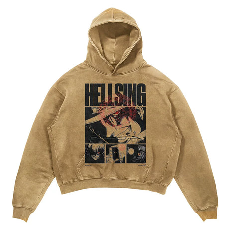 This Hoodie celebrates the beloved Hellsing Series, ideal for both Autumn & Winter. | If you are looking for more Hellsing Merch, We have it all! | Check out all our Anime Merch now!