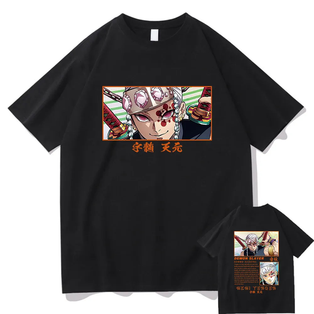 Join the ranks of the Demon Slayer Corps with our Tengen Uzui T-Shirt. If you are looking for more Demon Slayer Merch, We have it all!| Check out all our Anime Merch now!