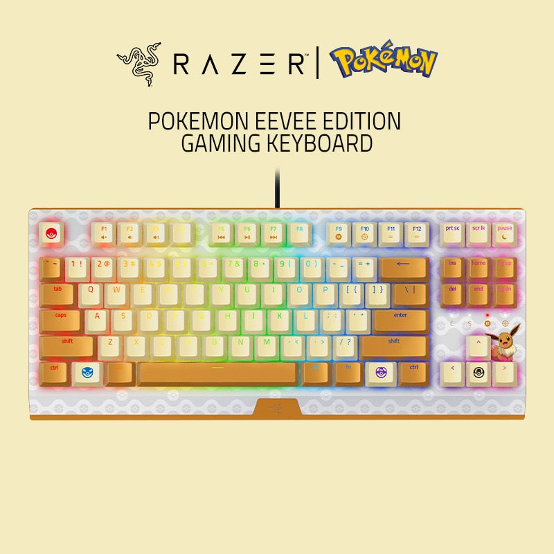 Razer BlackWidow Pokemon Limited Edition Mechanical Gaming Keyboard