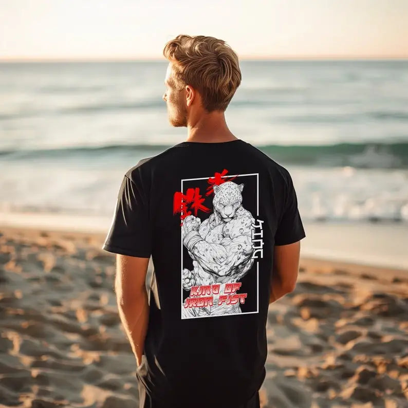 Immerse yourself in this striking King Tee, perfect for anime fans. Looking for more Tekken 8 merch? Explore our full collection of anime merch now!