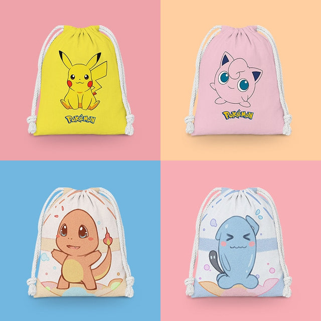 This drawstring bag captures the magic of Pokemon. If you're looking for more Pokemon merch, we have it all! Check out our anime merch now—free shipping!