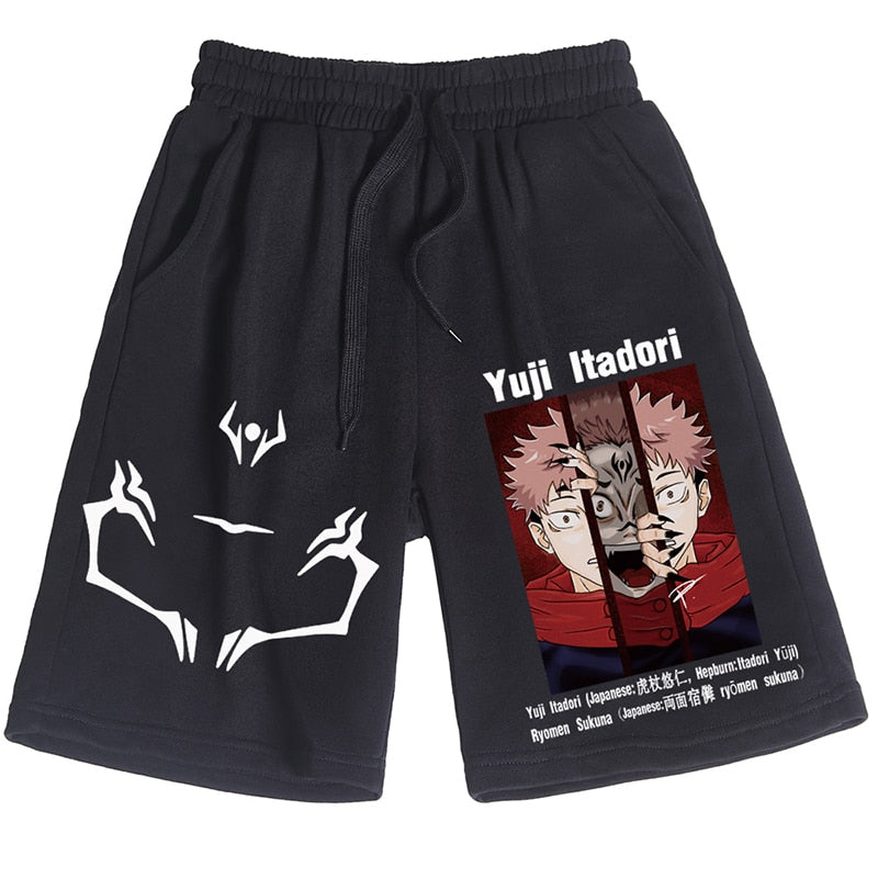 Jujutsu Kaisen Summer Vibes Shorts - Anime Beachwear