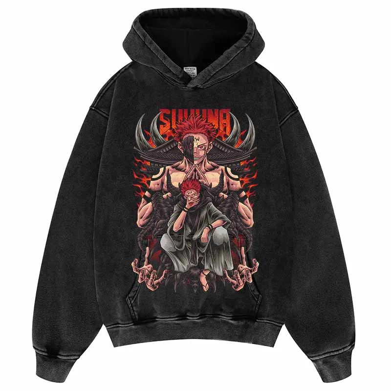 This Hoodie  celebrates the beloved Jujutsu Kaisen Series, ideal for both Autumn And Winter. | If you are looking for more Doraemon Merch, We have it all! | Check out all our Anime Merch now!