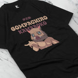 Here at Everythinganimee we have the best anime shirts in the world.
For fans of Demon Slayer and the wild, unpredictable Inosuke, this Gompatchiro Kamaboko tee is a must-have. Featuring Inosuke in his iconic boar mask and fierce stance, this design highlights his untamed energy and quirky character.