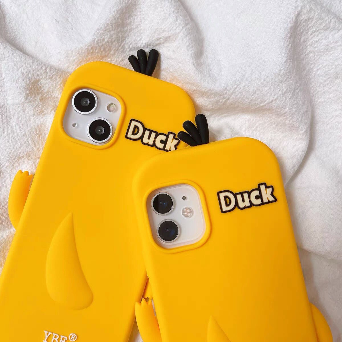 Soft Silicone Psyduck 3D Stereoscopic Phone Cases