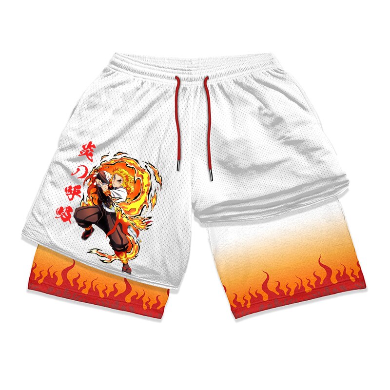 Kyoguro Rengoku Compression Gym Shorts