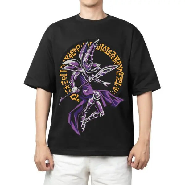 Here at Everythinganimee we have the best anime shirts in the world.
Channel the power of one of Yu-Gi-Oh's most iconic characters with the Wibu Yu-Gi-Oh Spellcaster Tee. Featuring a captivating design of the powerful spellcaster, this shirt is a must-have for any duelist or anime fan.