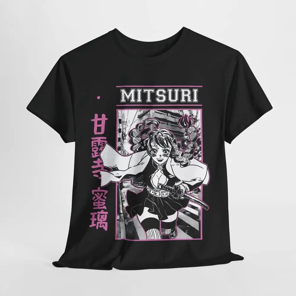 Immerse yourself in this striking Kanroji Tee, perfect for anime fans. Looking for more Demon Slayer merch? Explore our full collection of anime merch now!