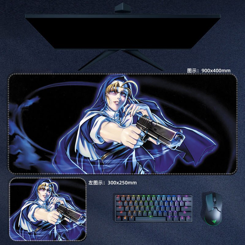 Black Lagoon Mouse Pads