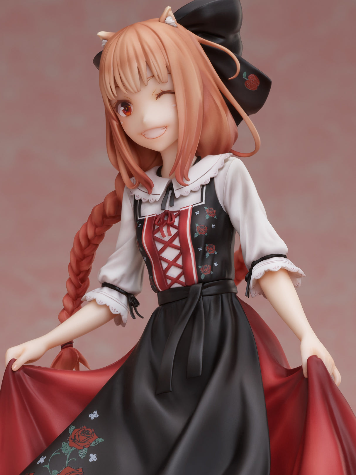 Wise Wolf's Elegance: Holo in National Costume from "Spice and Wolf"