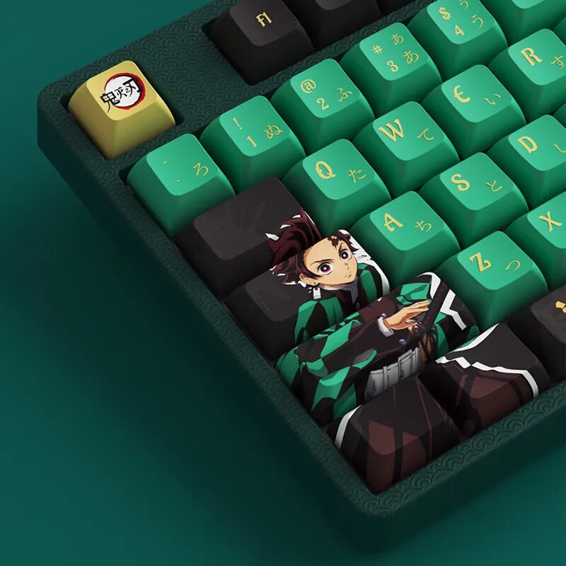 This keyboard is a fantastic blend of anime passion & technological prowess. | If you are looking for more Demon Slayer Merch, We have it all! | Check out all our Anime Merch now!