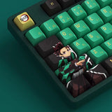 This keyboard is a fantastic blend of anime passion & technological prowess. | If you are looking for more Demon Slayer Merch, We have it all! | Check out all our Anime Merch now!