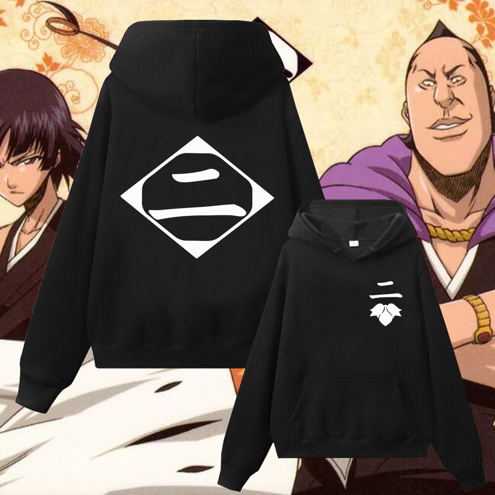 Bleach Captains' Legacy" - Gotei 13 Commemorative Hoodie