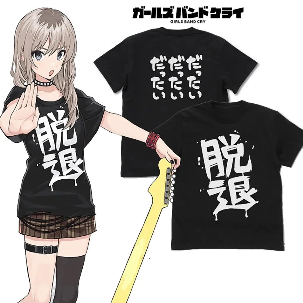 Momoka Kawaragi Girls Band Cry T-Shirt